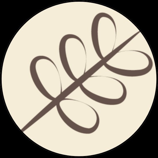Waraq leaf icon mark